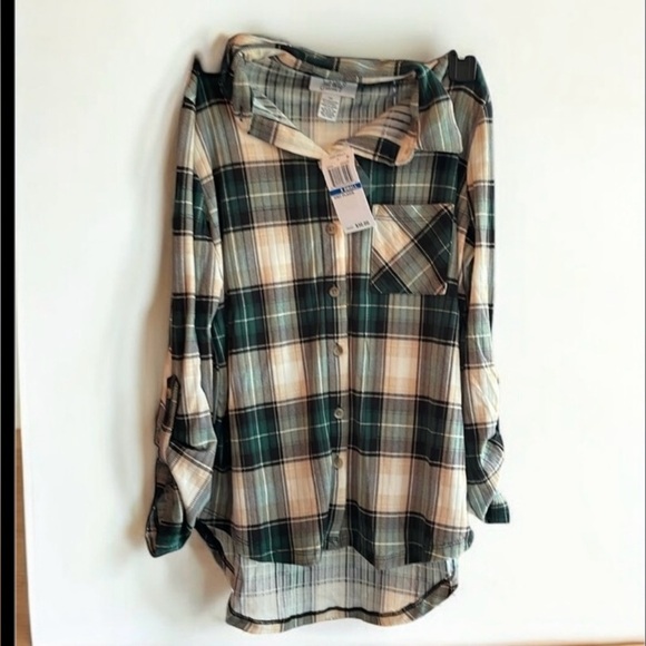 Just polly knit plaid - Picture 1 of 6